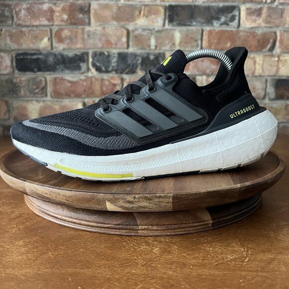 Adidas Ultraboost Light HQ6355 Sneakers Women's Black White Running Shoes 9.5 - Picture 1 of 16